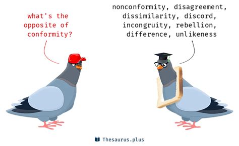 conformity antonym|conformist opposite.